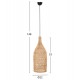 ΦΩΤΙΣΤΙΚΟ ΟΡΟΦΗΣ THEON HM7888 ΚΡΕΜΑΣΤΟ ΑΠΟ RATTAN ΣΕ ΦΥΣΙΚΟ ΧΡΩΜΑ Φ22x148Υ εκ.