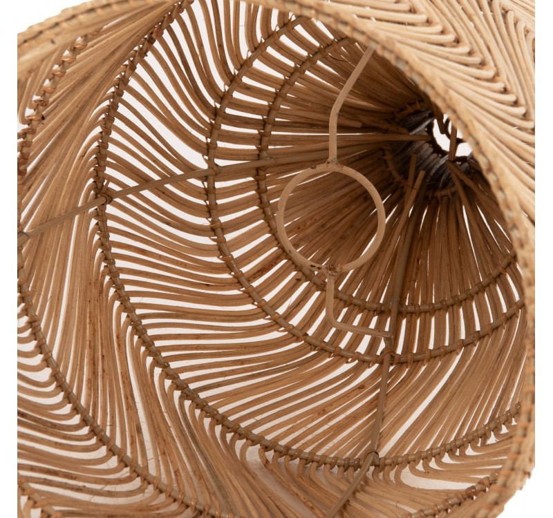 ΦΩΤΙΣΤΙΚΟ ΟΡΟΦΗΣ THEON HM7888 ΚΡΕΜΑΣΤΟ ΑΠΟ RATTAN ΣΕ ΦΥΣΙΚΟ ΧΡΩΜΑ Φ22x148Υ εκ.