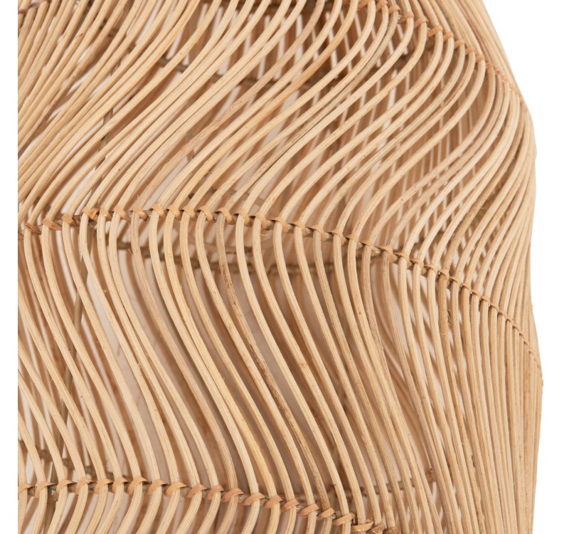 ΦΩΤΙΣΤΙΚΟ ΟΡΟΦΗΣ THEON HM7888 ΚΡΕΜΑΣΤΟ ΑΠΟ RATTAN ΣΕ ΦΥΣΙΚΟ ΧΡΩΜΑ Φ22x148Υ εκ.