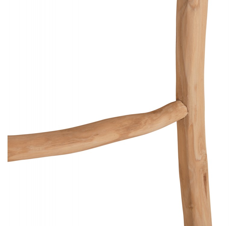 ΔΙΑΚΟΣΜΗΤΙΚΗ ΣΚΑΛΑ/ΚΡΕΜΑΣΤΡΑ HM9761 ΜΑΣΙΦ ΞΥΛΟ TEAK ΣΕ ΦΥΣΙΚΟ 50x5x150Yεκ.