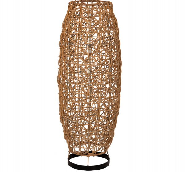 ΦΩΤΙΣΤΙΚΟ ΔΑΠΕΔΟΥ HM7877 RATTAN ΣΕ ΦΥΣΙΚΟ ΧΡΩΜΑ Φ24x62Yεκ.