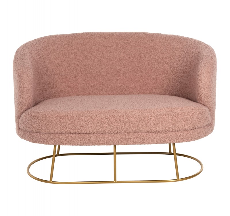 ΚΑΝΑΠΕΣ 2ΘΕΣΙΟΣ ARIEN HM8492.22 ΣΑΠΙΟ ΜΗΛΟ ΜΠΟΥΚΛΕ ΜΕ ΧΡΥΣΗ ΒΑΣΗ 130X75X85Yεκ.