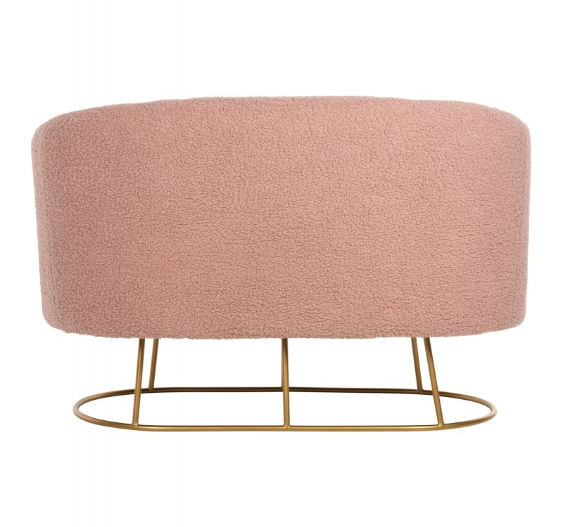 ΚΑΝΑΠΕΣ 2ΘΕΣΙΟΣ ARIEN HM8492.22 ΣΑΠΙΟ ΜΗΛΟ ΜΠΟΥΚΛΕ ΜΕ ΧΡΥΣΗ ΒΑΣΗ 130X75X85Yεκ.