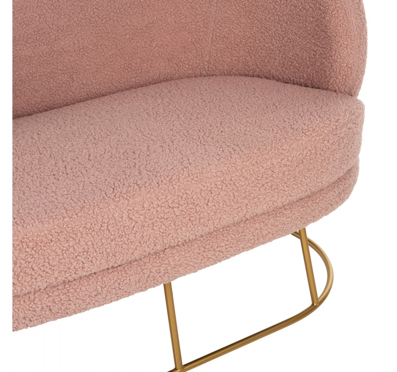 ΚΑΝΑΠΕΣ 2ΘΕΣΙΟΣ ARIEN HM8492.22 ΣΑΠΙΟ ΜΗΛΟ ΜΠΟΥΚΛΕ ΜΕ ΧΡΥΣΗ ΒΑΣΗ 130X75X85Yεκ.