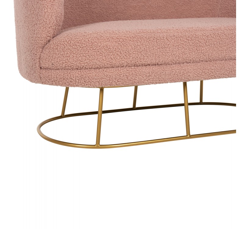 ΚΑΝΑΠΕΣ 2ΘΕΣΙΟΣ ARIEN HM8492.22 ΣΑΠΙΟ ΜΗΛΟ ΜΠΟΥΚΛΕ ΜΕ ΧΡΥΣΗ ΒΑΣΗ 130X75X85Yεκ.