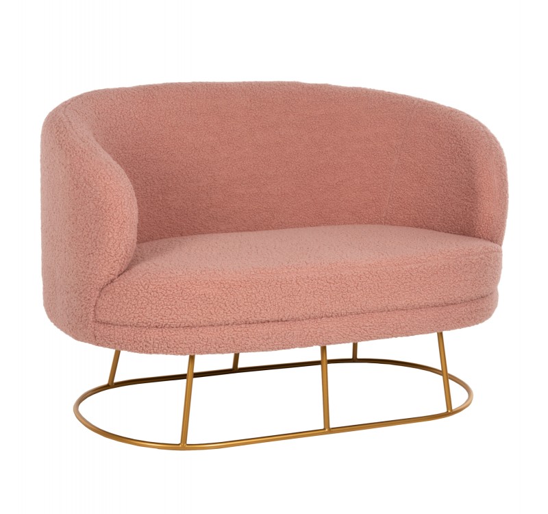 ΚΑΝΑΠΕΣ 2ΘΕΣΙΟΣ ARIEN HM8492.22 ΣΑΠΙΟ ΜΗΛΟ ΜΠΟΥΚΛΕ ΜΕ ΧΡΥΣΗ ΒΑΣΗ 130X75X85Yεκ.