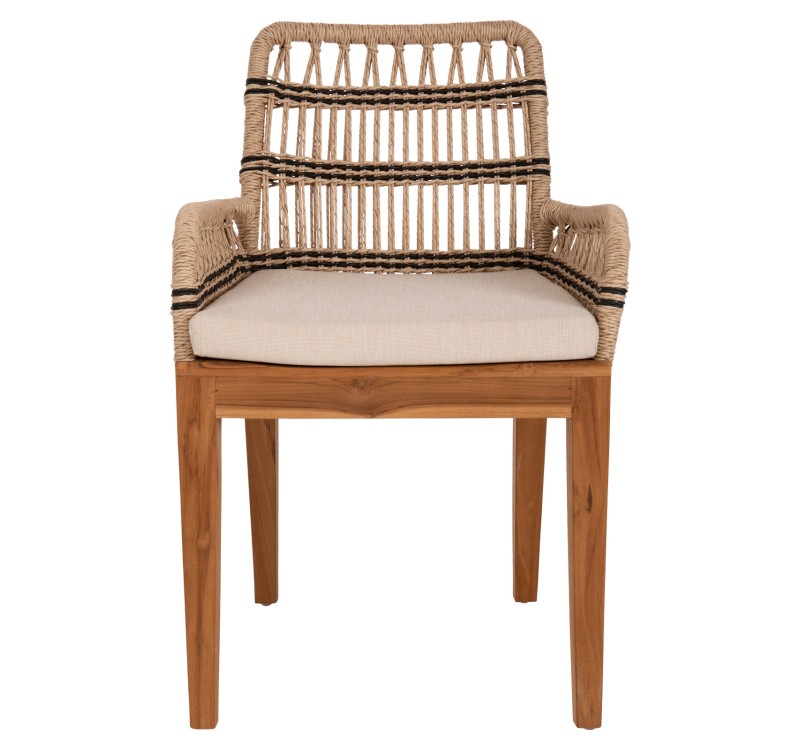 ΠΟΛΥΘΡΟΝΑ STARDOM HM9760.02 ΞΥΛΟ ΤΕΑΚ ΚΑΙ ΣΧΟΙΝΙ ΦΥΣΙΚΟ ΜΕ ΑΝΘΡΑΚΙ 57x65x83Yεκ.