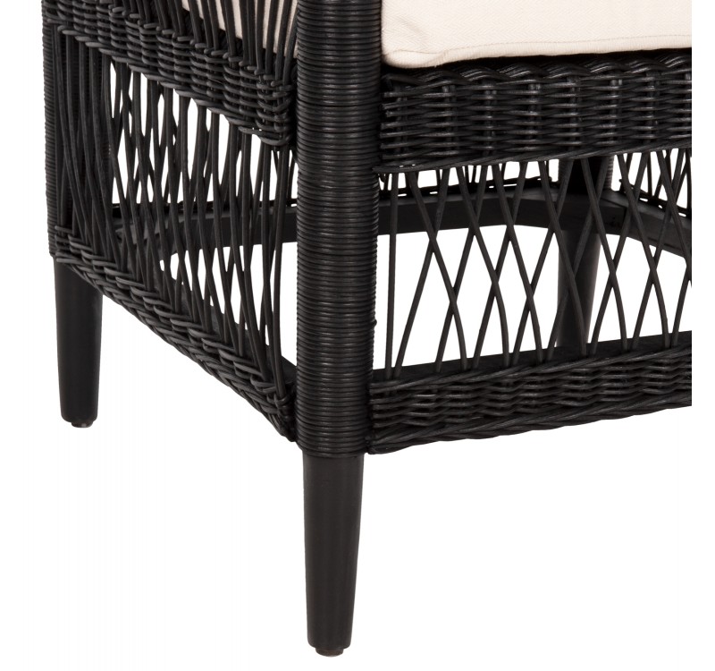 ΠΟΛΥΘΡΟΝΑ MALAWI HM9635.03 ΞΥΛΟ ΜΑΟΝΙ ΜΕ RATTAN ΜΑΥΡΟ-ΛΕΥΚΟ ΜΑΞΙΛΑΡΙ 80x70x86Υεκ.