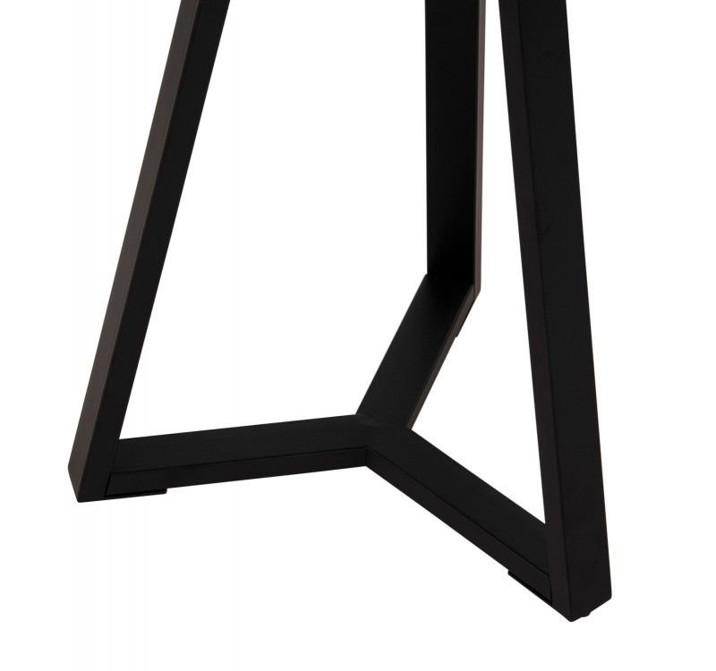 ΒΟΗΘΗΤΙΚΟ ΤΡΑΠΕΖΑΚΙ ROCKET HM9587.04 MDF ΚΑΡΥΔΙ-ΜΑΥΡΗ ΜΕΤΑΛΛΙΚΗ ΒΑΣΗ Φ45x55Υεκ.
