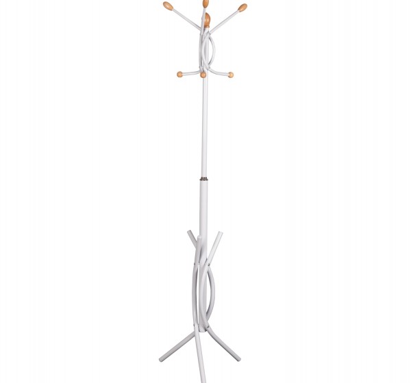 ΚΑΛΟΓΕΡΟΣ ΜΕΤΑΛΛΙΚΟΣ HM9575.02 ΣΕ ΛΕΥΚΟ ΧΡΩΜΑ-7 ΣΗΜΕΙΑ ΚΡΕΜΑΣΗΣ 41x41x176Y εκ.