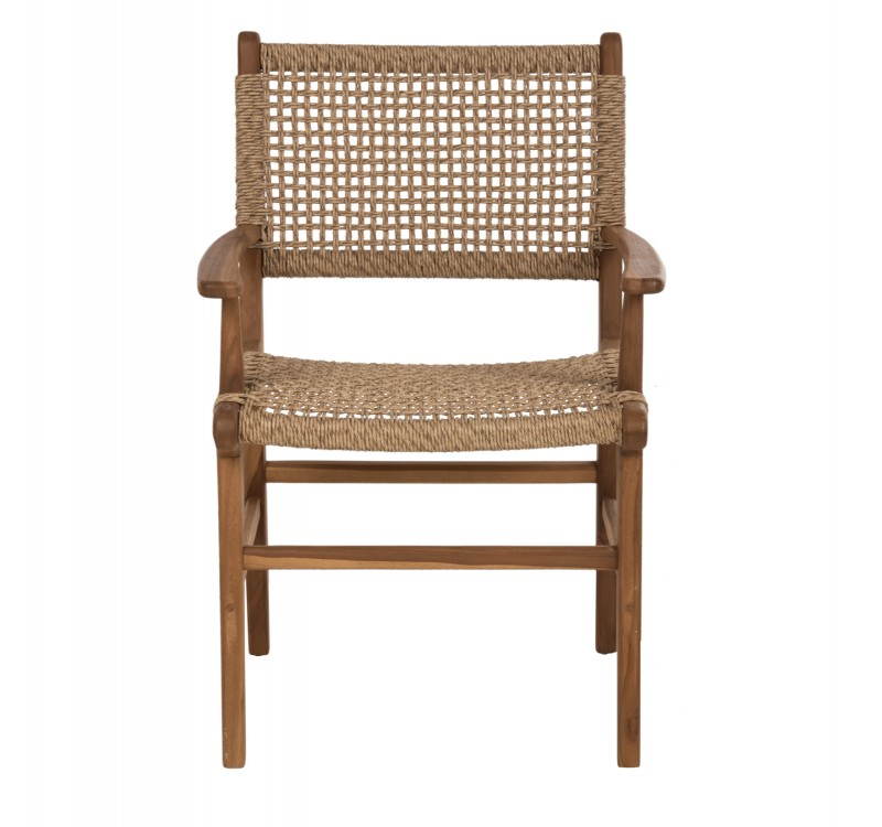 ΠΟΛΥΘΡΟΝΑ ΤΡΑΠΕΖΑΡΙΑΣ NESHA HM9385.11 ΞΥΛΟ ΤΕΑΚ ΜΕ ΣΧΟΙΝΙ ΣΕ ΦΥΣΙΚΗ ΑΠΟΧΡΩΣΗ 57.5x59x90Υ εκ.