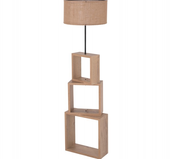 ΦΩΤΙΣΤΙΚΟ ΔΑΠΕΔΟΥ MDF ΣΟΝΑΜΑ-ΜΠΕΖ ΚΑΠΕΛΟ HM7608.03 Φ38x140Υεκ.
