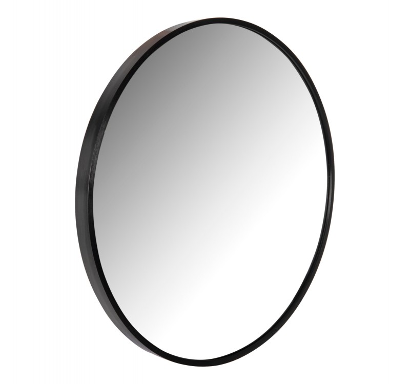 ΚΑΘΡΕΠΤΗΣ ΤΟΙΧΟΥ ΣΤΡΟΓΓΥΛΟΣ HM9582.01 ΣΚΕΛΕΤΟΣ ΑΛΟΥΜΙΝΙΟΥ ΣΕ ΜΑΥΡΟ ΧΡΩΜΑ Φ50x3 εκ.