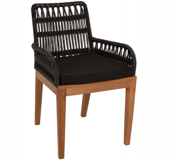 ΠΟΛΥΘΡΟΝΑ STARDOM HM9760.03 ΞΥΛΟ ΤΕΑΚ ΣΕ ΜΕΛΙ ΚΑΙ ΜΑΥΡΟ ΣΧΟΙΝΙ 57x65x83Yεκ.