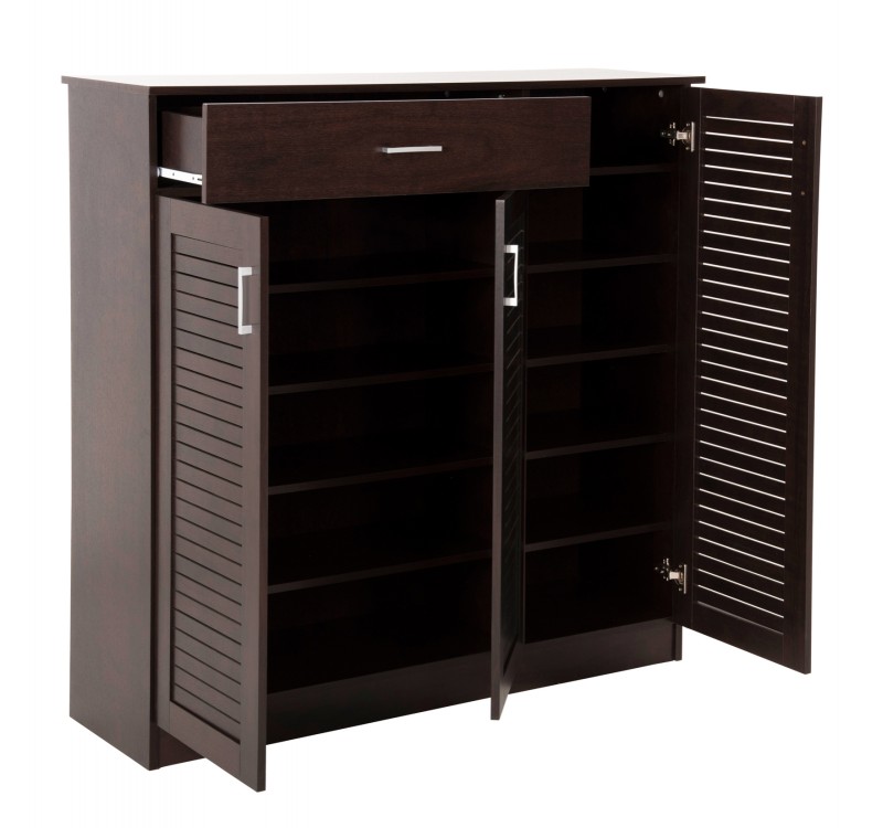 ΠΑΠΟΥΤΣΟΘΗΚΗ-ΝΤΟΥΛΑΠΑ PROΒY HM9607.01 ΜΕΛΑΜΙΝΗ WENGE 120x37,5x121,5Υεκ.