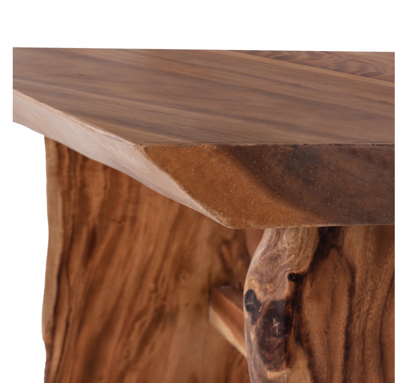 ΤΡΑΠΕΖΙ ΤΡΑΠΕΖΑΡΙΑΣ ULYSES HM9759 ΜΑΣΙΦ ΞΥΛΟ SUAR ΣΕ ΦΥΣΙΚΟ ΠΑΧΟΥΣ 9εκ 300x100x78Yεκ.