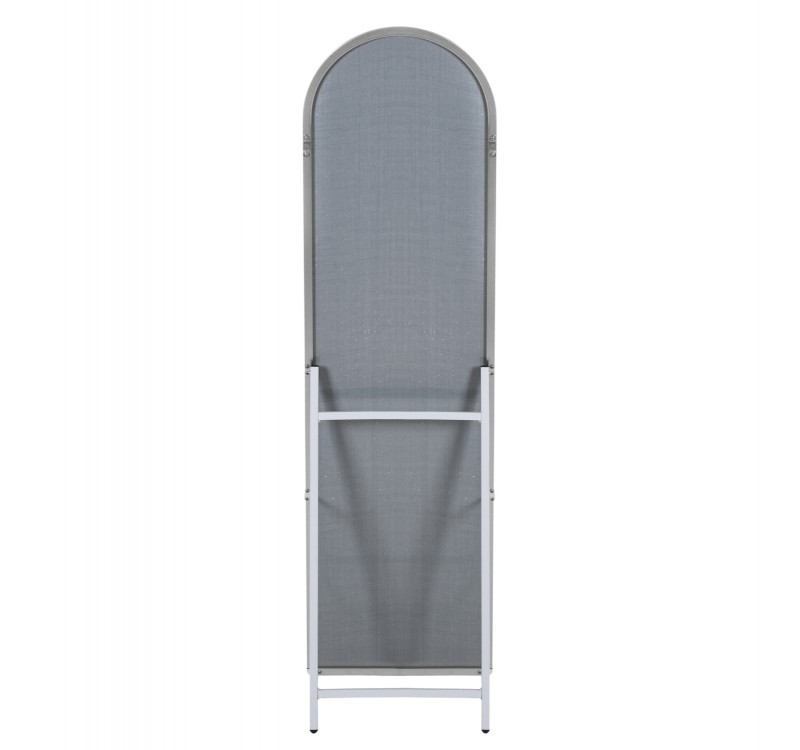 ΚΑΘΡΕΠΤΗΣ ΔΑΠΕΔΟΥ JOELY HM9578.40 ΣΚΕΛΕΤΟΣ ΑΛΟΥΜΙΝΙΟΥ ΣΕ ΑΣΗΜΙ ΧΡΩΜΑ 40x31x160Υεκ.