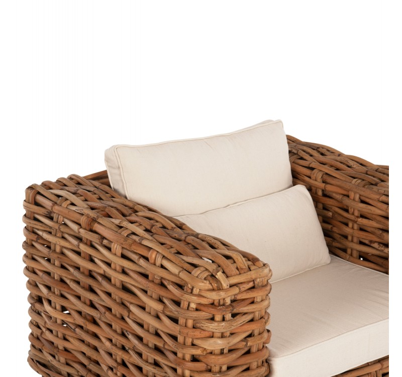 ΣΕΤ ΣΑΛΟΝΙ ΕΞ.ΧΩΡΟΥ TROPEL HM9656 4ΤΜΧ ΦΥΣΙΚΟ RATTAN-ΞΥΛΟ ΜΑΟΝΙ-ΛΕΥΚΑ ΜΑΞΙΛΑΡΙΑ