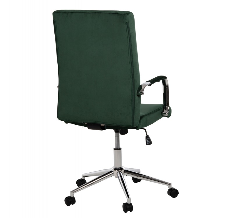 ΚΑΡΕΚΛΑ ΓΡΑΦΕΙΟΥ JOSEF HM1181.03 ΚΥΠΑΡΙΣΣΙ ΒΕΛΟΥΔΟ-INOX ΒΑΣΗ 58x61x105-113Yεκ.