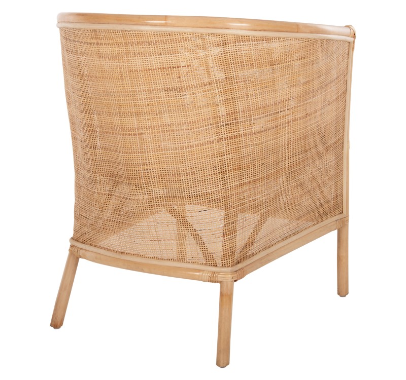 ΠΟΛΥΘΡΟΝΑ APRON HM9818 RATTAN ΠΛΕΚΤΟ ΣΕ ΦΥΣΙΚΟ-ΛΕΥΚΟ ΜΑΞΙΛΑΡΙ 75x70x85Υεκ.