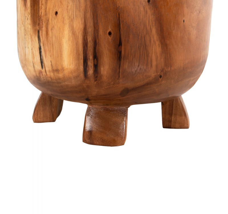 ΒΟΗΘΗΤΙΚΟ ΣΚΑΜΠΟ BOZZO HM9762 ΞΥΛΟ SUAR ΣΕ ΦΥΣΙΚΟ Φ34x46Υεκ.