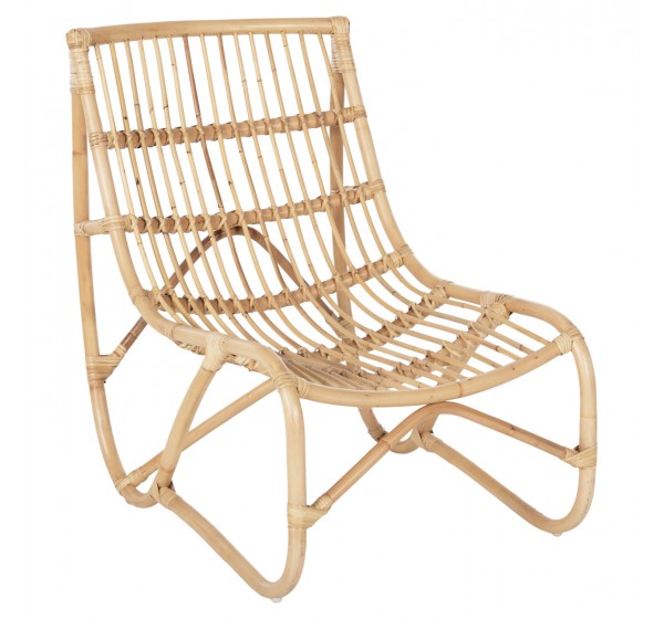 ΠΟΛΥΘΡΟΝΑ GRINN HM9815.01 ΡΑΒΔΟΙ RATTAN ΣΕ ΦΥΣΙΚΟ 56,5x73,5x79,5Υ εκ.