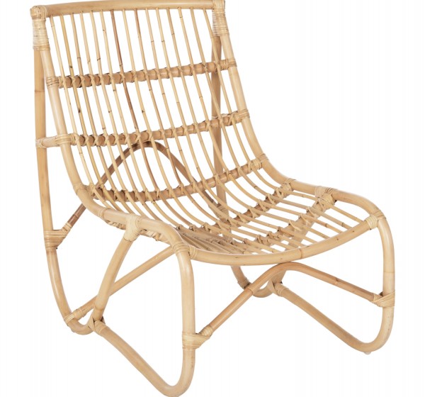 ΠΟΛΥΘΡΟΝΑ GRINN HM9815.01 ΡΑΒΔΟΙ RATTAN ΣΕ ΦΥΣΙΚΟ 56,5x73,5x79,5Υ εκ.