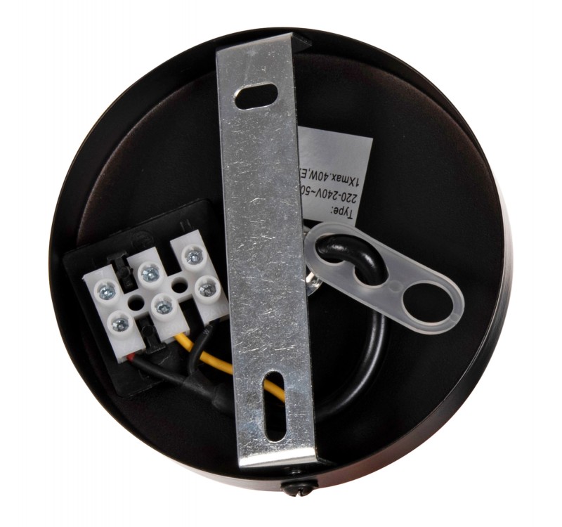 ΦΩΤΙΣΤΙΚΟ ΟΡΟΦΗΣ ΚΡΕΜΑΣΤΟ HM4061 ΜΑΥΡΟ ΜΕΤΑΛΛΟ-ΣΧΟΙΝΙ 24,5x21,5x125Υεκ.