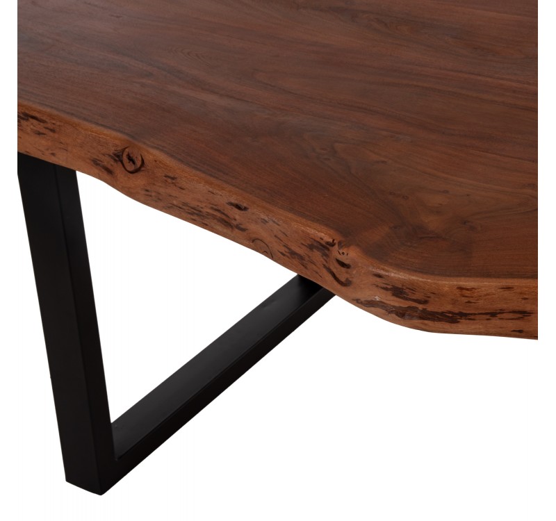 ΤΡΑΠΕΖΙ ΤΡΑΠΕΖΑΡΙΑΣ MONTANA HM9620.11 ΜΑΣΙΦ ΞΥΛΟ ΑΚΑΚΙΑΣ 240x100x77Υεκ. 4εκ ΠΑΧΟΣ ΕΠΙΦΑΝΕΙΑΣ