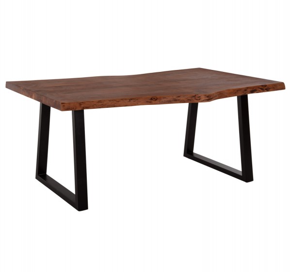 ΤΡΑΠΕΖΙ ΤΡΑΠΕΖΑΡΙΑΣ MONTANA HM9620.11 ΜΑΣΙΦ ΞΥΛΟ ΑΚΑΚΙΑΣ 240x100x77Υεκ. 4εκ ΠΑΧΟΣ ΕΠΙΦΑΝΕΙΑΣ