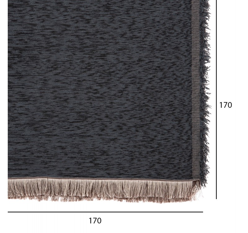 ΡΙΧΤΑΡΙ ME ΚΡΟΣΙΑ DREAMTOPIA HM12164.09 ΣΕ ΣΚΟΥΡΟ ΜΠΛΕ ΧΡΩΜΑ 178X178εκ.