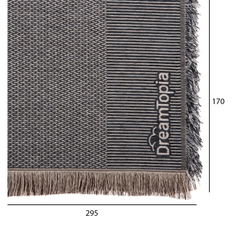 ΡΙΧΤΑΡΙ ME ΚΡΟΣΙΑ DREAMTOPIA HM12165.03 ΣΕ ΜΠΛΕ ΧΡΩΜΑ 295X170εκ.