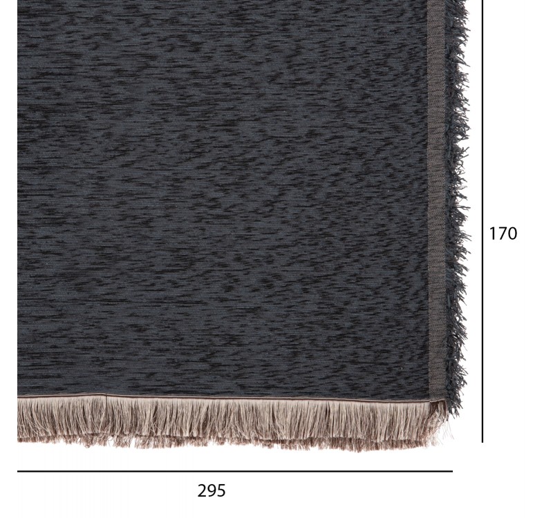 ΡΙΧΤΑΡΙ ME ΚΡΟΣΙΑ DREAMTOPIA HM12165.09 ΣΕ NAVY BLUE ΧΡΩΜΑ 295X170εκ.