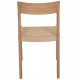 ΚΑΡΕΚΛΑ PONTUS HM9322.11 RUBBERWOOD ΜΕ ΚΑΘΙΣΜΑ ΣΧΟΙΝΙ- ΦΥΣΙΚΟ 47X52X80Υεκ.