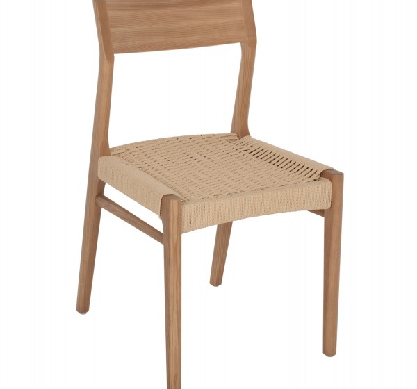 ΚΑΡΕΚΛΑ PONTUS HM9322.11 RUBBERWOOD ΜΕ ΚΑΘΙΣΜΑ ΣΧΟΙΝΙ- ΦΥΣΙΚΟ 47X52X80Υεκ.
