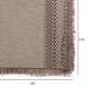 ΡΙΧΤΑΡΙ ME ΚΡΟΣΙΑ DREAMTOPIA HM12163.03 ΣΕ ANOIXTO ΚΑΦΕ ΧΡΩΜΑ 245X170εκ.