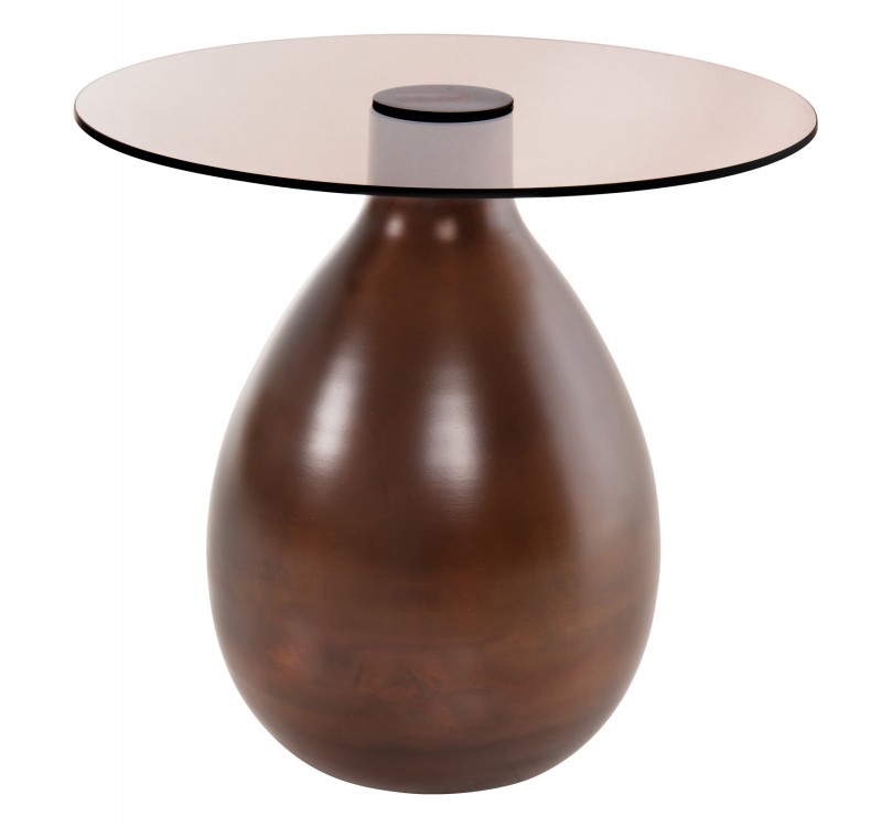 ΒΟΗΘΗΤΙΚΑ ΤΡΑΠΕΖΑΚΙΑ REGEN 2ΤΜΧ HM9666 ΜΕΤΑΛΛΟ ΧΑΛΚΙΝΟ-ΓΥΑΛΙ Φ44 & Φ40 εκ.