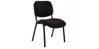 ΚΑΡΕΚΛΑ JANISHA HM1010.11 HOMEMARKT ΜΕ ΥΦΑΣΜΑ ΜΑΥΡΟ 53,5x59x77Υεκ.