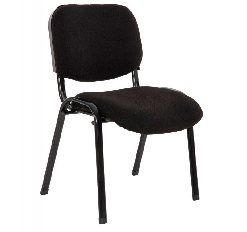 ΚΑΡΕΚΛΑ JANISHA HM1010.11 HOMEMARKT ΜΕ ΥΦΑΣΜΑ ΜΑΥΡΟ 53,5x59x77Υεκ.