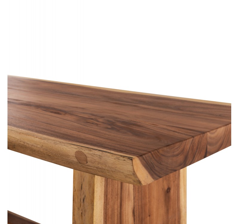 ΤΡΑΠΕΖΙ ΤΡΑΠΕΖΑΡΙΑΣ EGON HM9490 ΜΑΣΙΦ ΞΥΛΟ SUAR 7,5εκ.TOP-ΦΥΣΙΚΟ 200x100x80Υεκ.