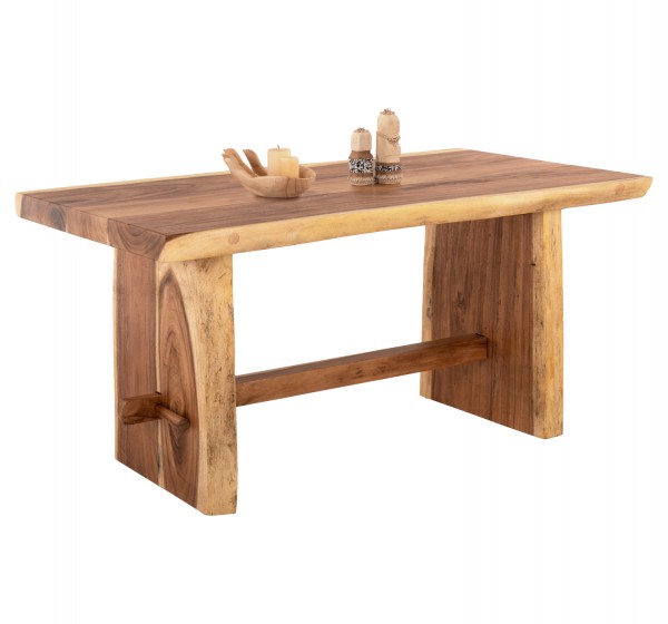 ΤΡΑΠΕΖΙ ΤΡΑΠΕΖΑΡΙΑΣ EGON HM9490 ΜΑΣΙΦ ΞΥΛΟ SUAR 7,5εκ.TOP-ΦΥΣΙΚΟ 200x100x80Υεκ.