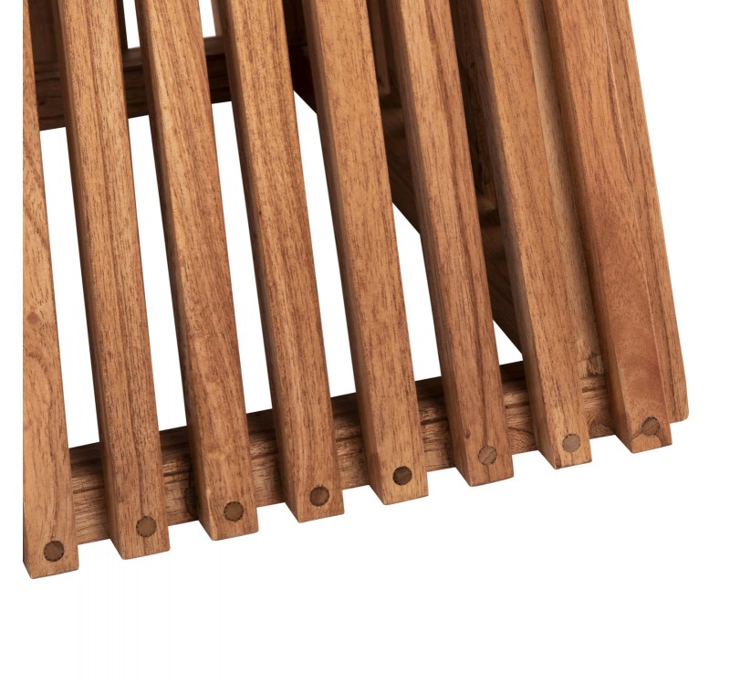 ΤΡΑΠΕΖΙ ΤΡΑΠΕΖΑΡΙΑΣ ΤΕΤΡΑΓΩΝΟ FRANTZ HM9458.11 ΜΑΣΙΦ MINDI ΞΥΛΟ 80x80x75Y εκ.