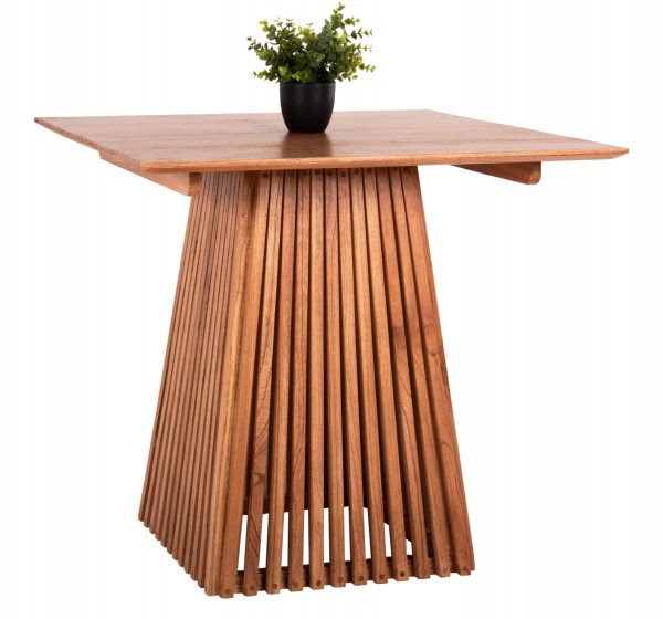 ΤΡΑΠΕΖΙ ΤΡΑΠΕΖΑΡΙΑΣ ΤΕΤΡΑΓΩΝΟ FRANTZ HM9458.11 ΜΑΣΙΦ MINDI ΞΥΛΟ 80x80x75Y εκ.