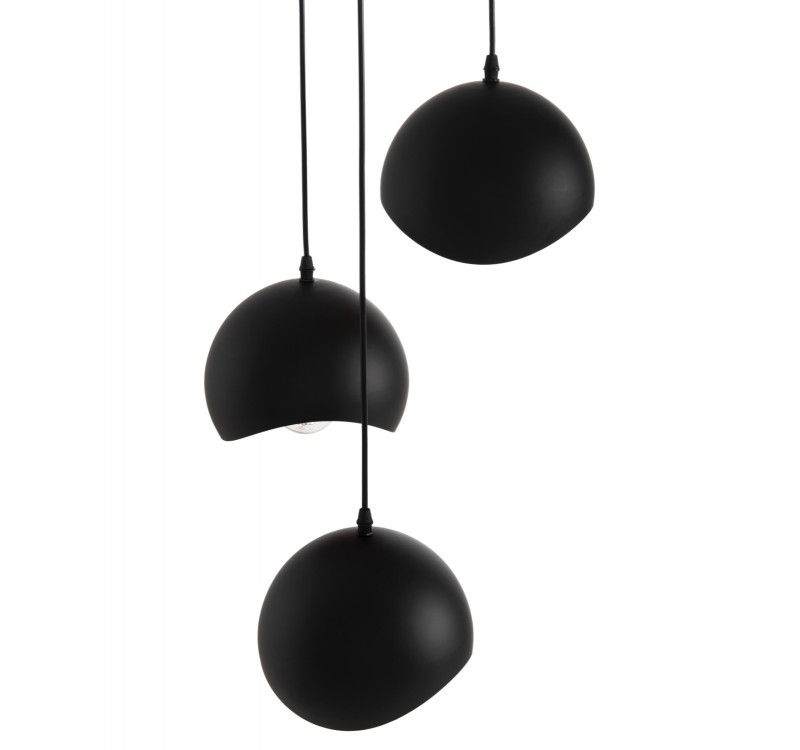 ΦΩΤΙΣΤΙΚΟ ΟΡΟΦΗΣ 3-ΦΩΤΟ HM4166.01 ΜΕΤΑΛΛΙΚΕΣ ΣΦΑΙΡΕΣ ΜΑΥΡΟ-ΠΟΡΤΟΚΑΛΙ Φ20x112Υ