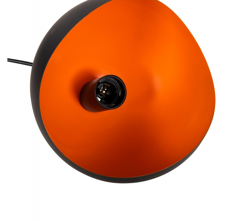 ΦΩΤΙΣΤΙΚΟ ΟΡΟΦΗΣ 3-ΦΩΤΟ HM4166.01 ΜΕΤΑΛΛΙΚΕΣ ΣΦΑΙΡΕΣ ΜΑΥΡΟ-ΠΟΡΤΟΚΑΛΙ Φ20x112Υ