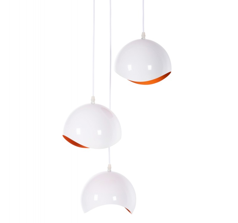 ΦΩΤΙΣΤΙΚΟ ΟΡΟΦΗΣ 3-ΦΩΤΟ HM4166.02 ΜΕΤΑΛΛΙΚΕΣ ΣΦΑΙΡΕΣ ΛΕΥΚΟ-ΠΟΡΤΟΚΑΛΙ Φ20x112Υ