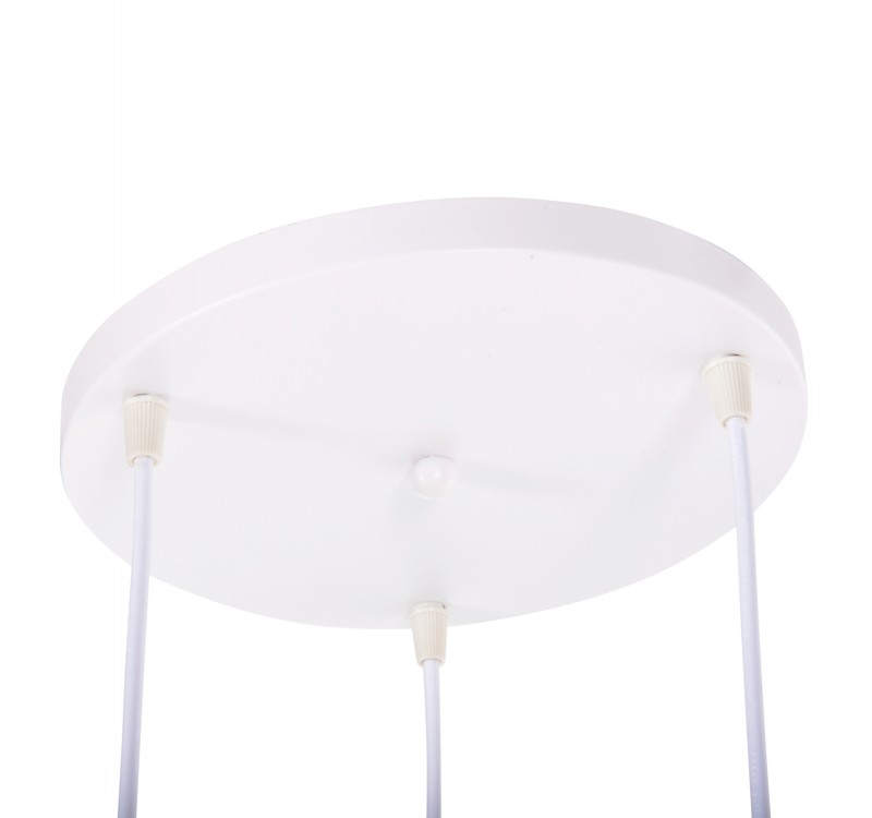 ΦΩΤΙΣΤΙΚΟ ΟΡΟΦΗΣ 3-ΦΩΤΟ HM4166.02 ΜΕΤΑΛΛΙΚΕΣ ΣΦΑΙΡΕΣ ΛΕΥΚΟ-ΠΟΡΤΟΚΑΛΙ Φ20x112Υ