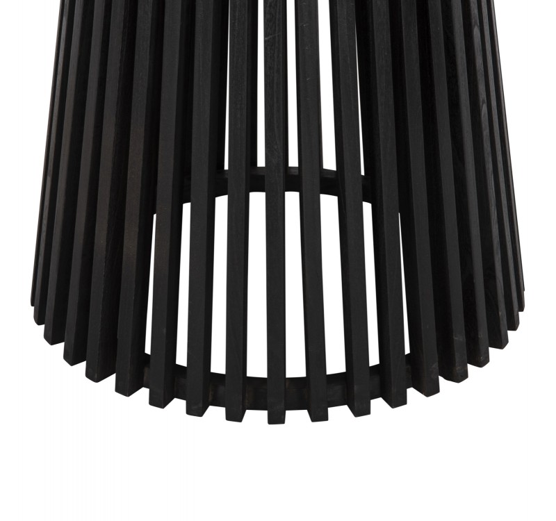 ΤΡΑΠΕΖΙ ΤΡΑΠΕΖΑΡΙΑΣ FRANTZ HM9457.12 ΜΑΣΙΦ MINDI ΞΥΛΟ ΣΕ ΜΑΥΡΟ Φ150x75Υεκ