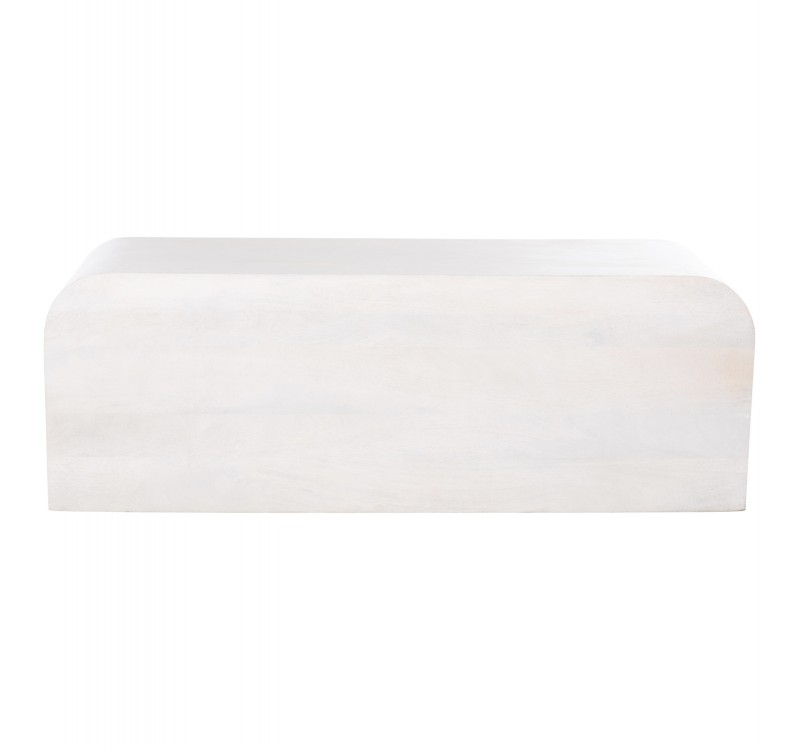 ΕΠΙΠΛΟ ΤΗΛΕΟΡΑΣΗΣ HANDYR HM9704 ΜΑΣΙΦ ΞΥΛΟ MANGO ΣΕ ΛΕΥΚΟ 130x40x45Yεκ.