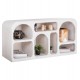 ΜΠΟΥΦΕΣ HANDYR HM9705 ΜΑΣΙΦ ΞΥΛΟ MANGO ΣΕ ΛΕΥΚΟ ΧΡΩΜΑ 165x35x75Yεκ.